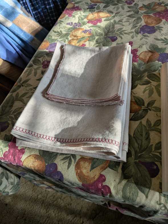 linen pillowcase
